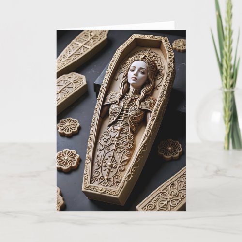 Coffin Cookie XXII - 5x7 inch Notecard (Seller Portal)