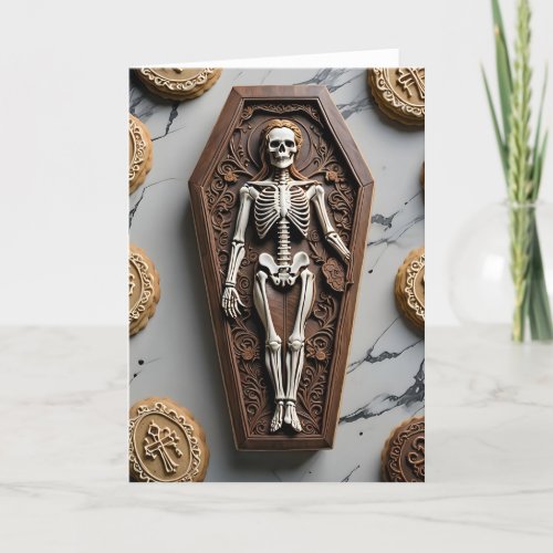 Coffin Cookie XXV - 5x7 inch Notecard