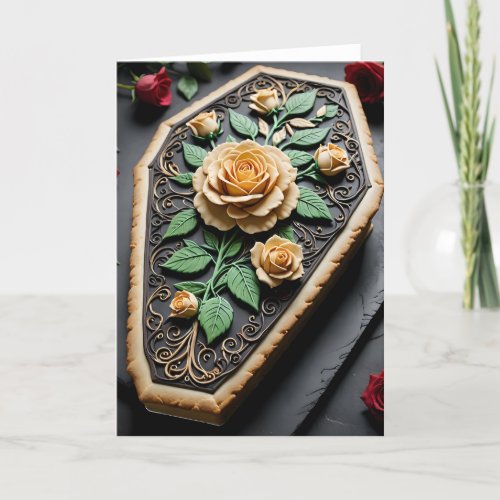 Coffin Cookie XXVII - 5x7 inch Notecard