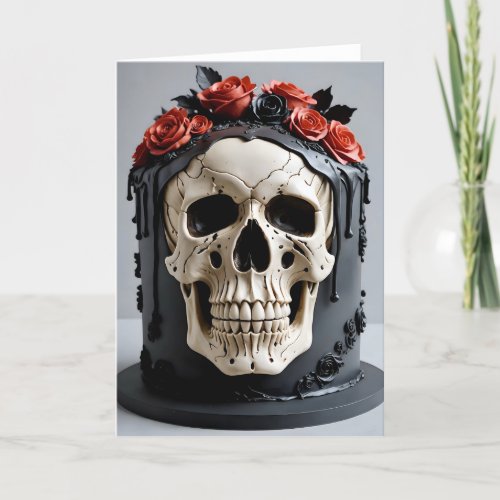 Creepy Cake II - 5x7 inch Notecard