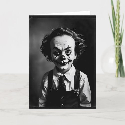 Creepy Clown II - 5x7 inch Notecard (Seller Portal)