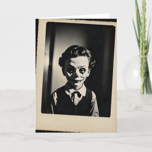 Creepy Clown III - 5x7 inch Notecard (Seller Portal)