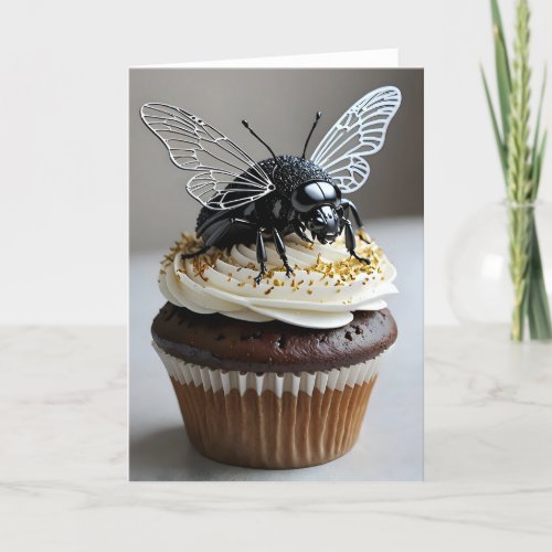 Creepy Cupcake II - 5x7 inch Notecard (Seller Portal)