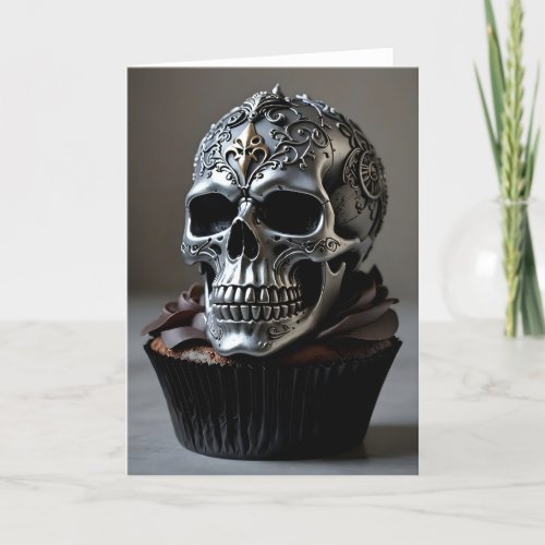Creepy Cupcake III - 5x7 inch Notecard