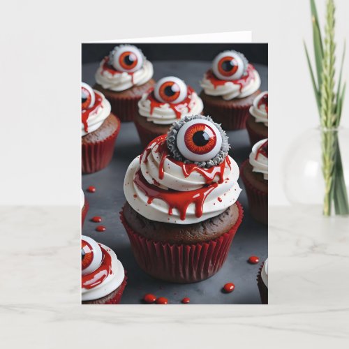 Creepy Cupcake LII - 5x7 inch Notecard (Seller Portal)