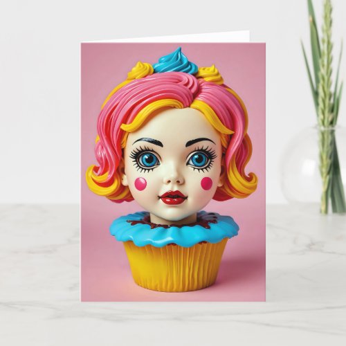 Creepy Cupcake LVIII - 5x7 inch Notecard