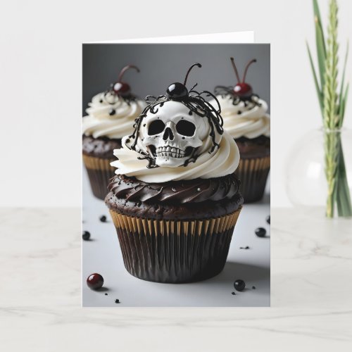 Creepy Cupcake V - 5x7 inch Notecard