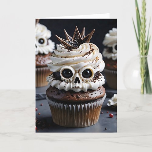 Creepy Cupcake X - 5x7 inch Notecard (Seller Portal)