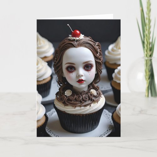 Creepy Cupcake XLII - 5x7 inch Notecard (Seller Portal)