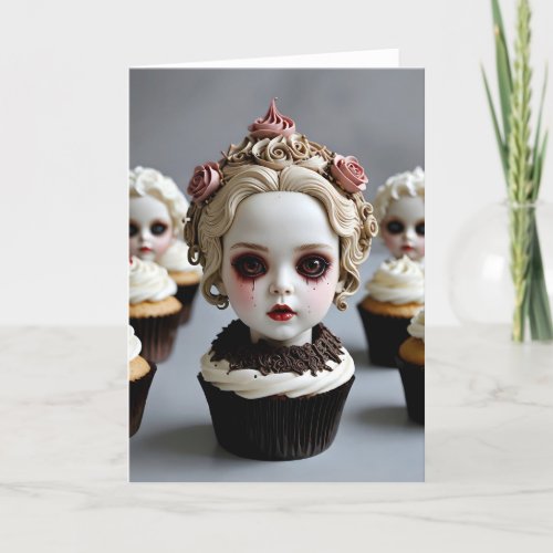 Creepy Cupcake XLIII - 5x7 inch Notecard