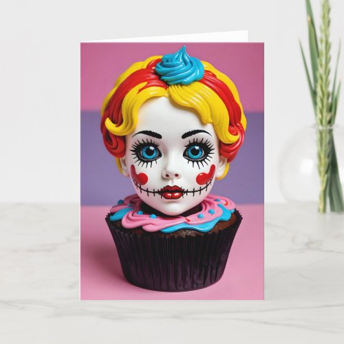 Creepy Cupcake XLIV - 5x7 inch Notecard