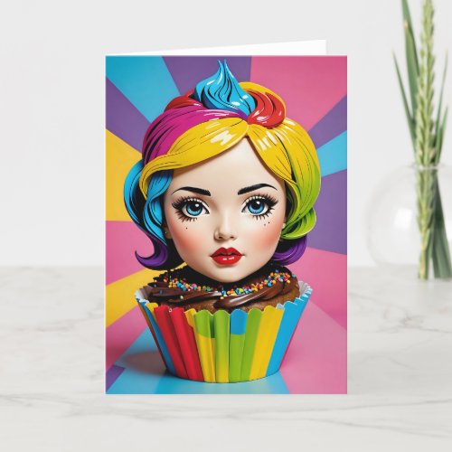 Creepy Cupcake XLV - 5x7 inch Notecard (Seller Portal)