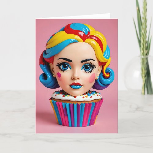 Creepy Cupcake XLVI - 5x7 inch Notecard (Seller Portal)