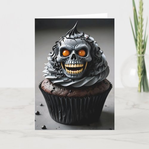 Creepy Cupcake XVI - 5x7 inch Notecard (Seller Portal)