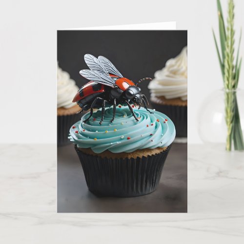 Creepy Cupcake XXV - 5x7 inch Notecard