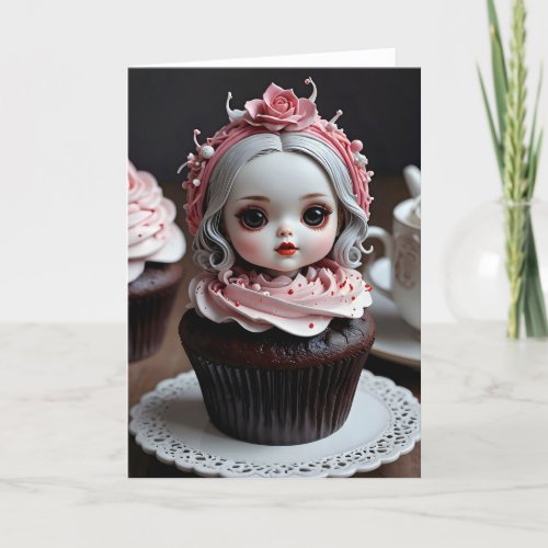 Creepy Cupcake XXX - 5x7 inch Notecard (Seller Portal)