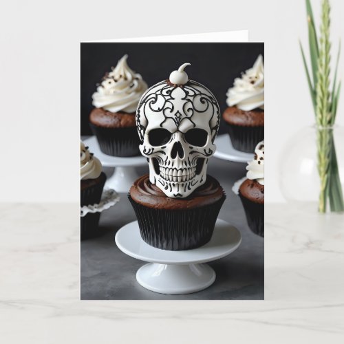 Creepy Cupcake XXXIV - 5x7 inch Notecard