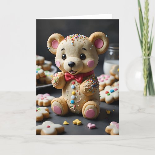 Cutie Cookie II - 5x7 inch Notecard (Seller Portal)