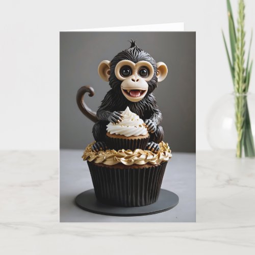 Cutie Cupcake II - 5x7 inch Notecard (Seller Portal)