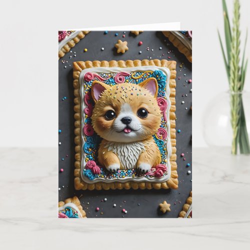 Cutie Toaster Pastry II - 5x7 inch Notecard (Seller Portal)