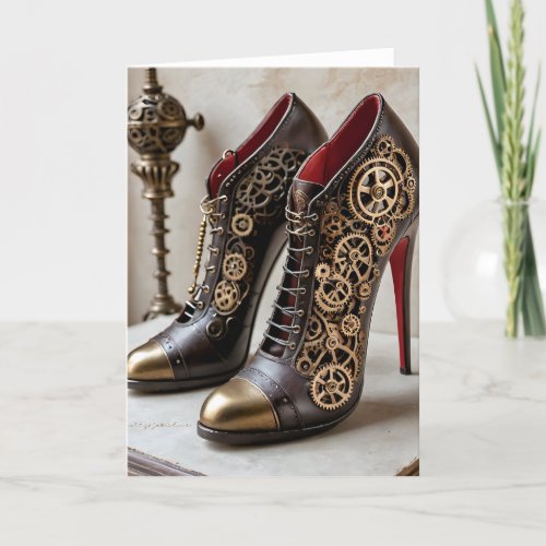 Fancy Feet III - 5x7 inch Notecard