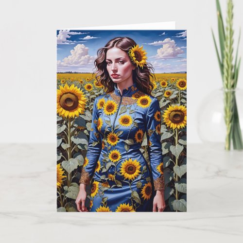 Flower Child III - 5x7 inch Notecard (Seller Portal)