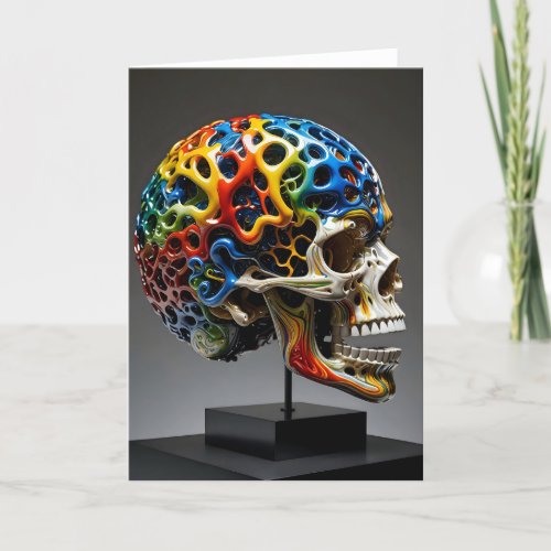 Glass Brain I - 5x7 inch Notecard (Seller Portal)