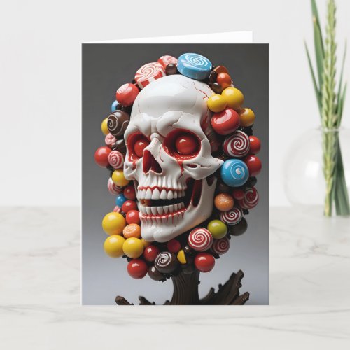Glass Skull Candy - 5x7 inch Notecard (Seller Portal)