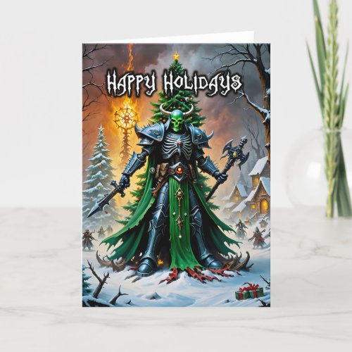 Happy Holidays II - 5x7 inch Notecard (Seller Portal)