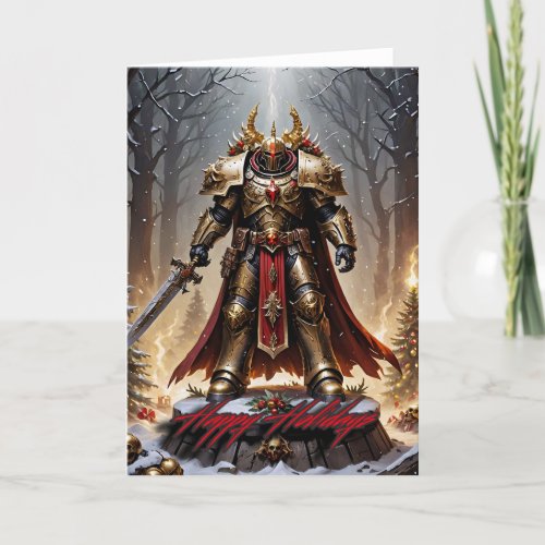 Happy Holidays I - 5x7 inch Notecard (Seller Portal)