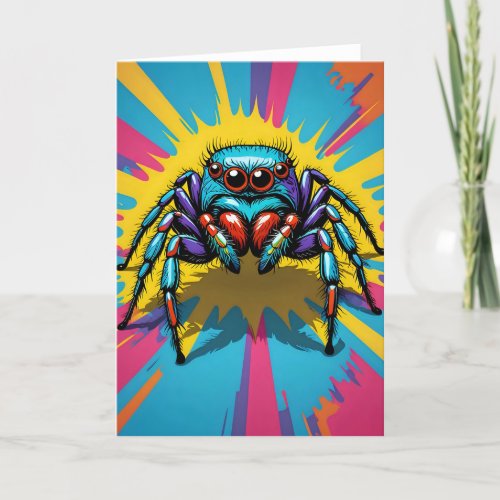 Jumping Spider II - 5x7 inch Notecard (Seller Portal)