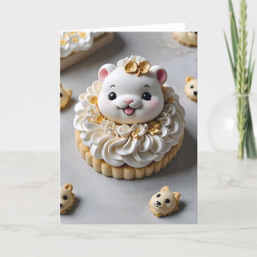 Meringue Sweetie IV - 5x7 inch Notecard (Seller Portal)