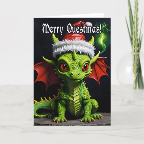Merry Questmas! II - 5x7 inch Notecard