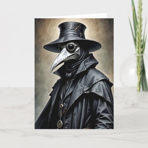Plague Doctor I - 5x7 inch Notecard (Seller Portal)