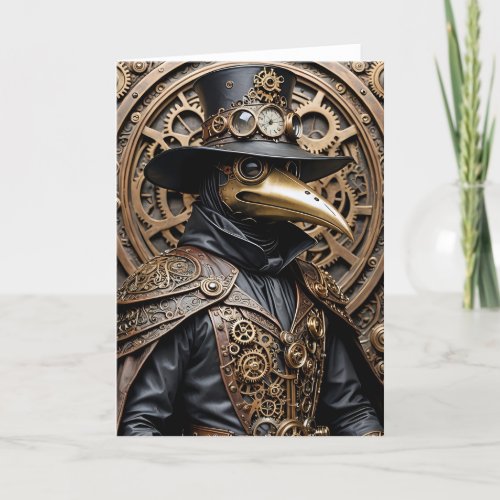 Plague Doctor IV - 5x7 inch Notecard (Seller Portal)