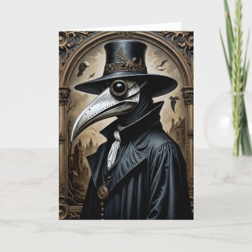 Plague Doctor VI - 5x7 inch Notecard (Seller Portal)