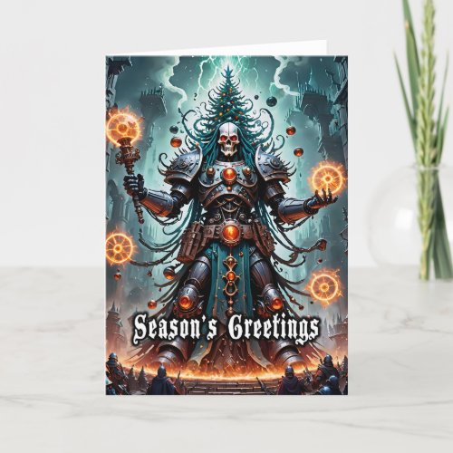 Season's Greetings I - 5x7 inch Notecard