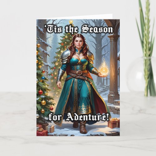 'Tis the Season for Adventure! I - 5x7 inch Notecard (Seller Portal)