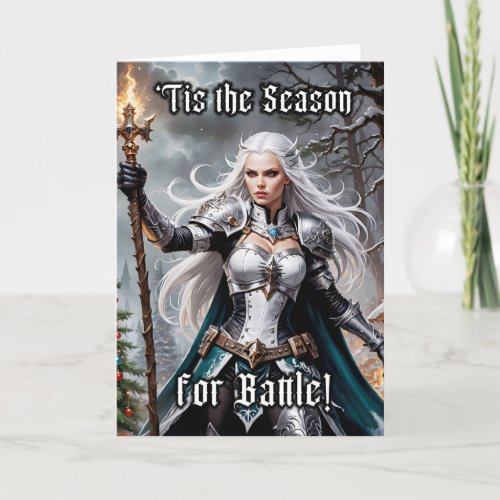 'Tis the Season for Battle! II - 5x7 inch Notecard (Seller Portal)