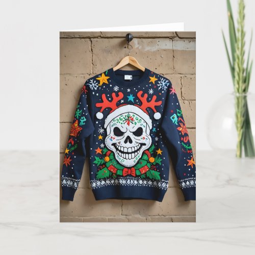 Holiday Ugly Sweater II - 5x7 inch Notecard (Seller Portal)