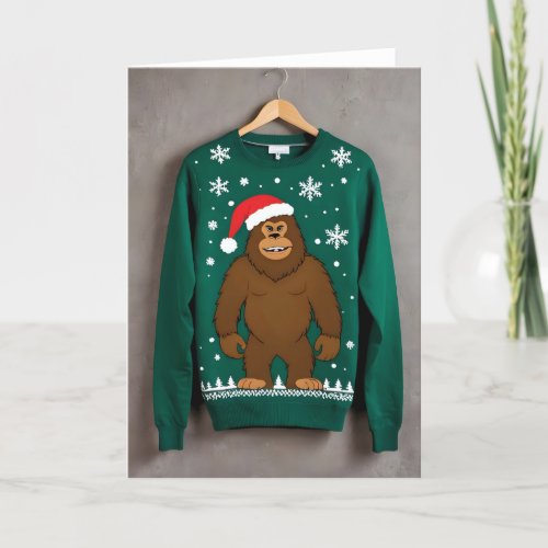Holiday Ugly Sweater IV - 5x7 inch Notecard