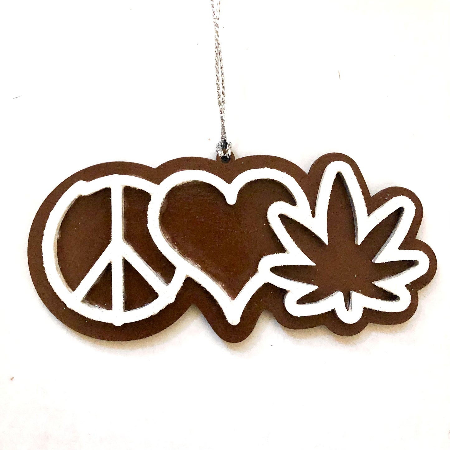 Personalized Rowdy Gingerbread Ornaments