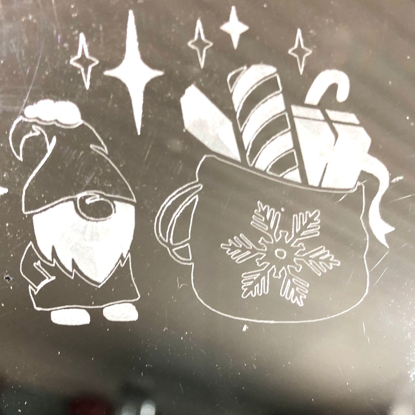 Personalized “Have Yourself a Merry Little Christmas” Ornament (with Different Acrylic Background Designs!)