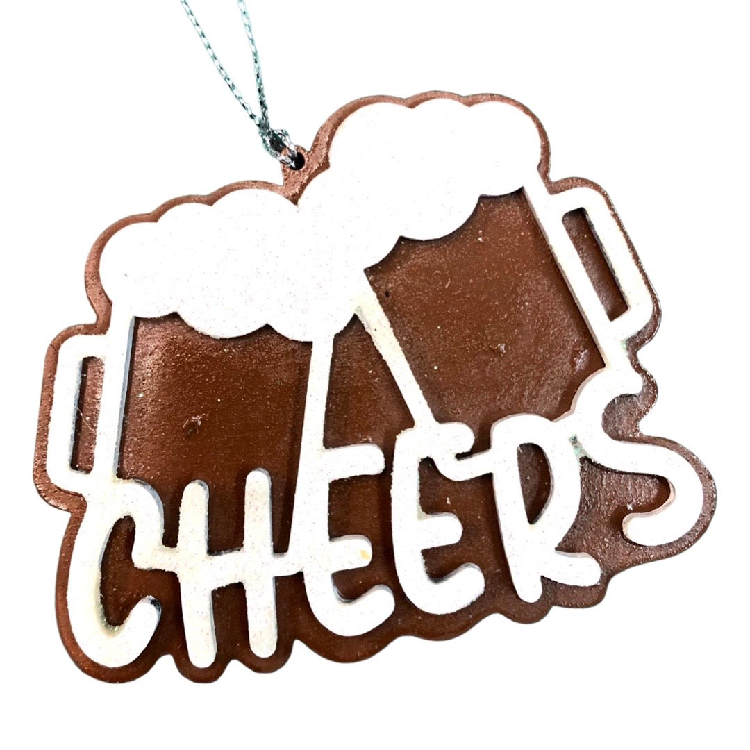 Personalized Rowdy Gingerbread Ornaments