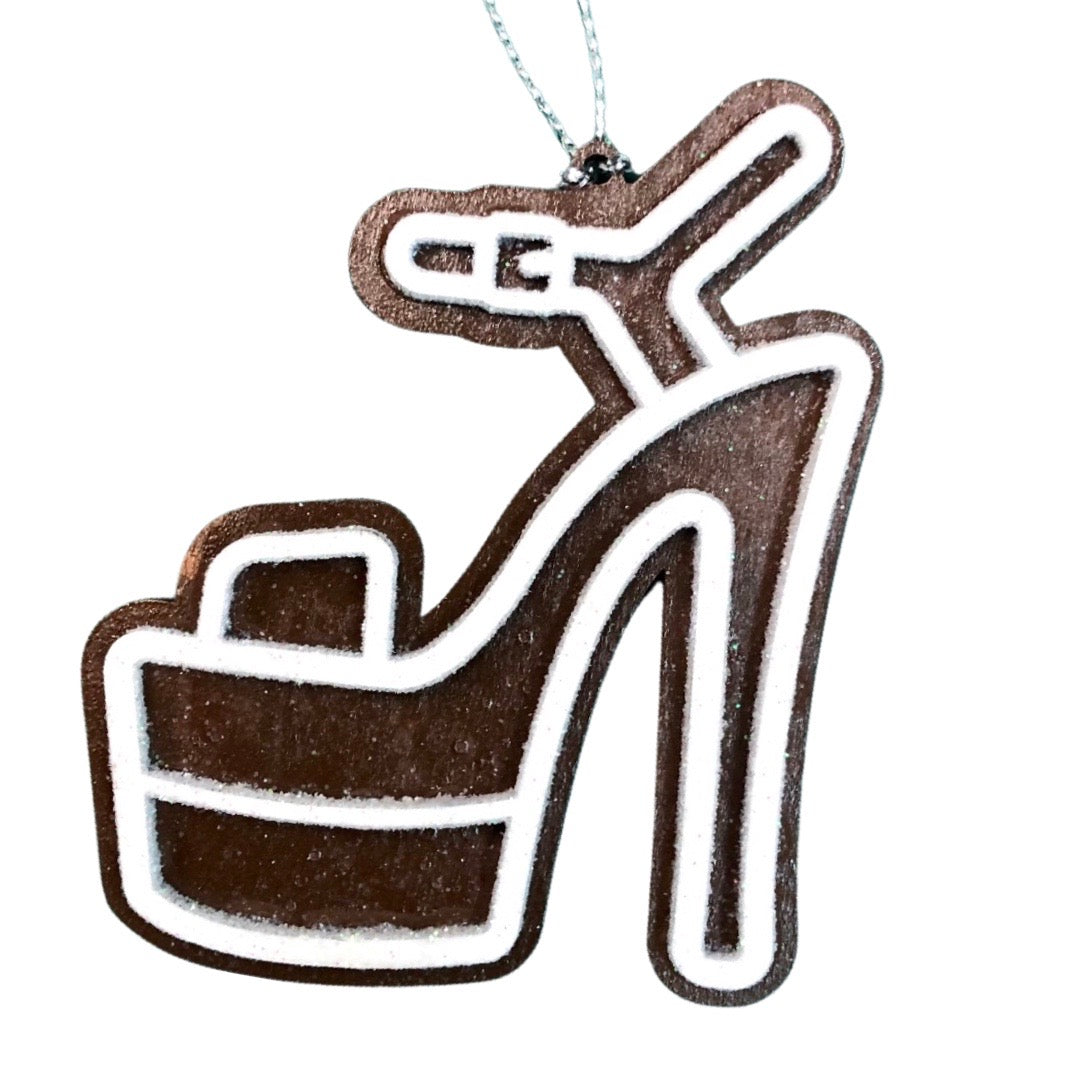 Personalized Rowdy Gingerbread Ornaments