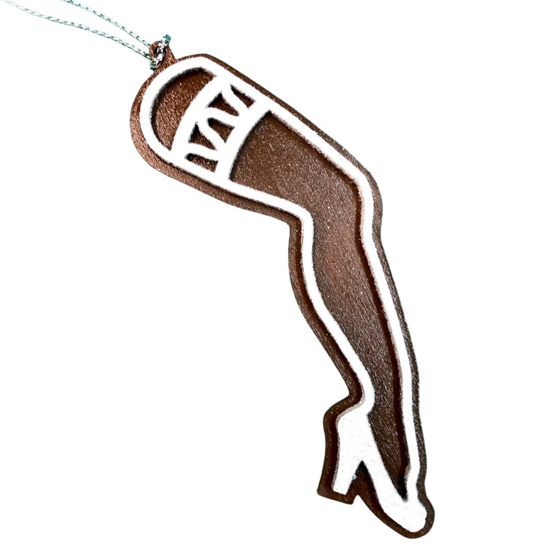 Personalized Rowdy Gingerbread Ornaments