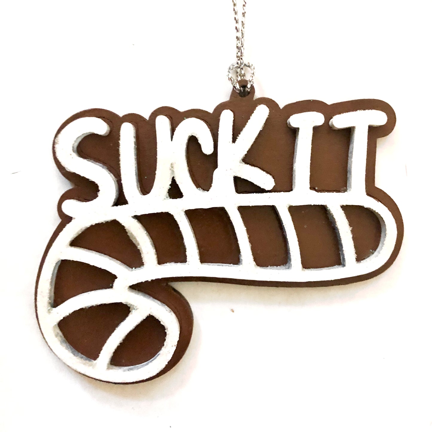 Personalized Rowdy Gingerbread Ornaments
