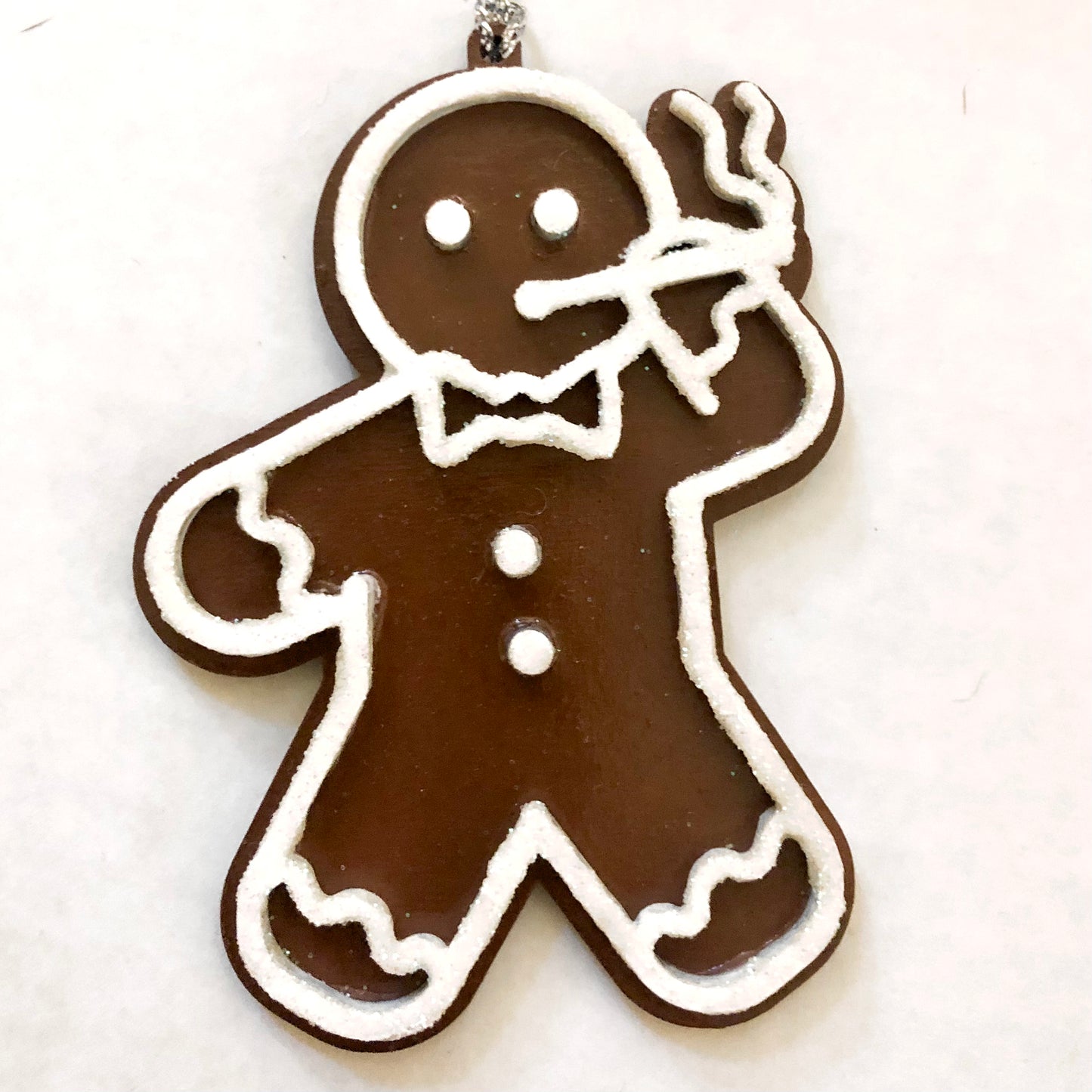 Personalized Rowdy Gingerbread Ornaments