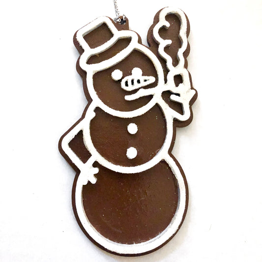 Personalized Rowdy Gingerbread Ornaments