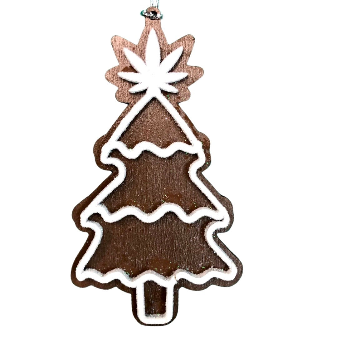 Personalized Rowdy Gingerbread Ornaments